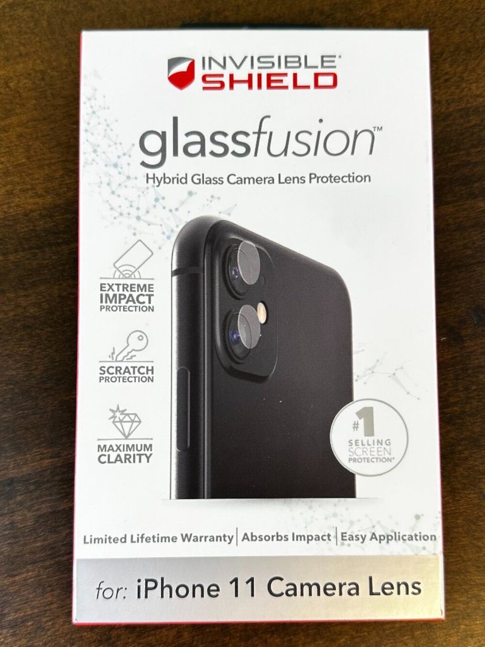 ZAGG InvisibleShield GlassFusion Camera Lens Protector for iPhone 11 - NEW